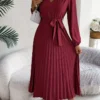 ⁦فستان طويل بأكمام⁩ - الصورة ⁦16⁩