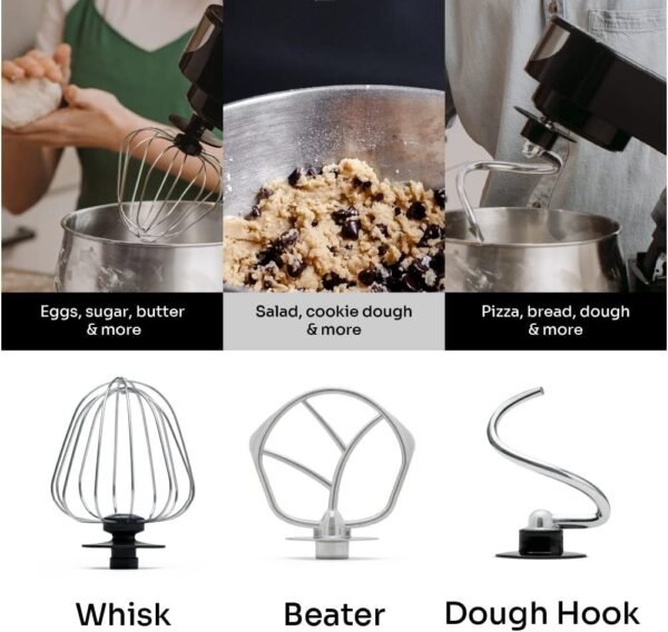 ⁦عجانة STAND MIXER TWIST BLACK 269100BK سعة 5 لتر⁩ - الصورة ⁦5⁩
