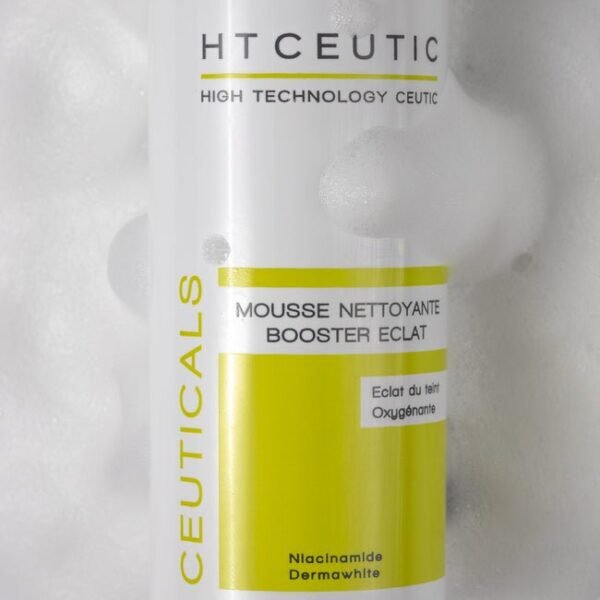 ⁦HT CEUTIC HT Ceutic Mousse Nettoyant Booster Eclat 150ml⁩ - الصورة ⁦2⁩