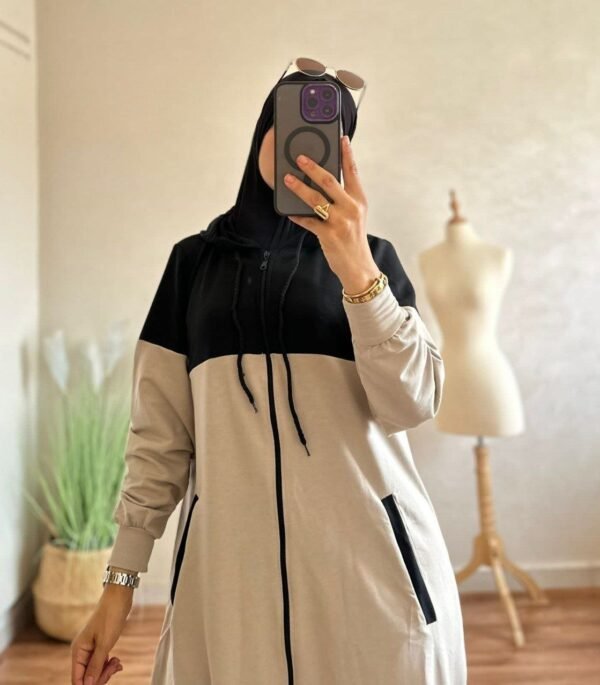 ⁦سورڤيط طويلة دوبياس بالسروال. توب مونطوني لكرى. موديل تركي .⁩ - الصورة ⁦3⁩