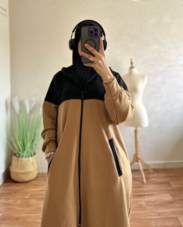 ⁦سورڤيط طويلة دوبياس بالسروال. توب مونطوني لكرى. موديل تركي .⁩ - الصورة ⁦8⁩