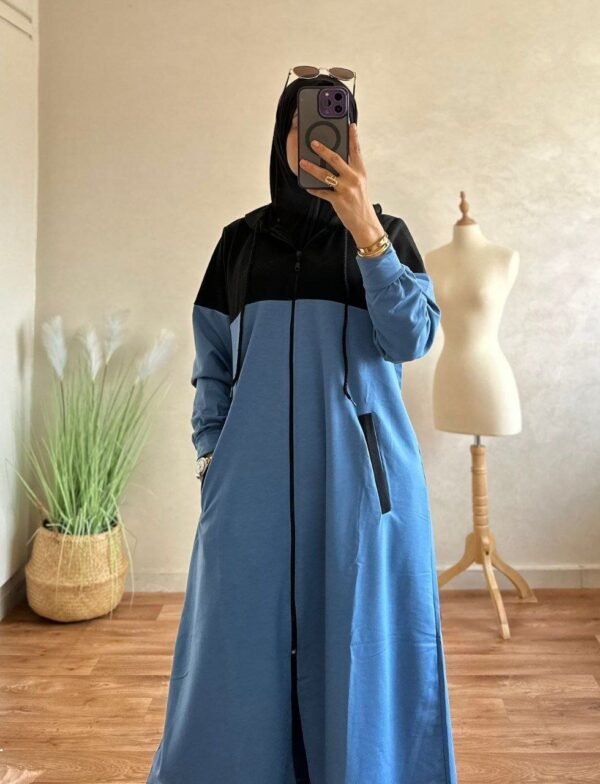 ⁦سورڤيط طويلة دوبياس بالسروال. توب مونطوني لكرى. موديل تركي .⁩ - الصورة ⁦5⁩