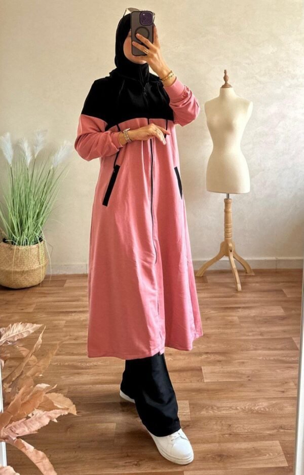 ⁦سورڤيط طويلة دوبياس بالسروال. توب مونطوني لكرى. موديل تركي .⁩ - الصورة ⁦11⁩