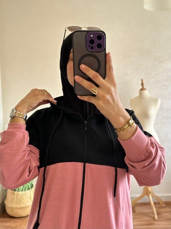 ⁦سورڤيط طويلة دوبياس بالسروال. توب مونطوني لكرى. موديل تركي .⁩ - الصورة ⁦12⁩