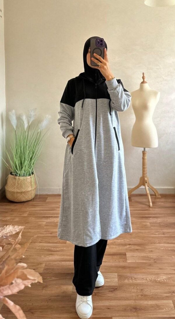 ⁦سورڤيط طويلة دوبياس بالسروال. توب مونطوني لكرى. موديل تركي .⁩ - الصورة ⁦13⁩