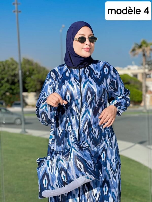 ⁦بوركيني للمحجبات توب باش+سيكليزم جودة عالية⁩ - الصورة ⁦14⁩