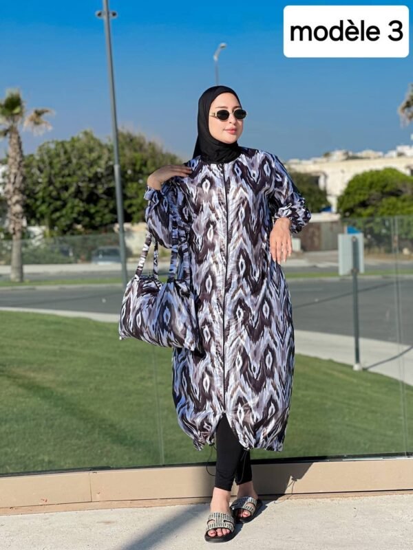 ⁦بوركيني للمحجبات توب باش+سيكليزم جودة عالية⁩ - الصورة ⁦12⁩