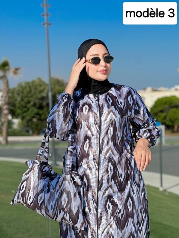 ⁦بوركيني للمحجبات توب باش+سيكليزم جودة عالية⁩ - الصورة ⁦13⁩