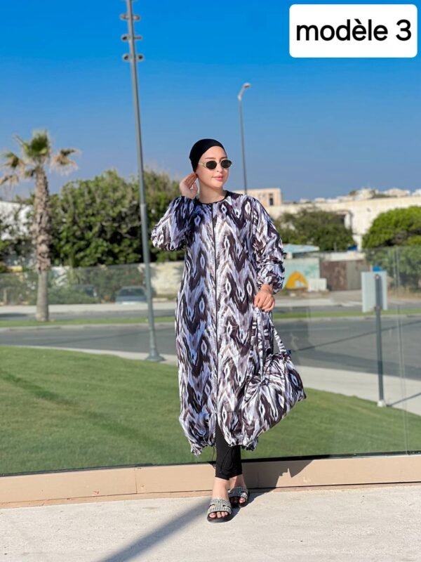 ⁦بوركيني للمحجبات توب باش+سيكليزم جودة عالية⁩ - الصورة ⁦10⁩