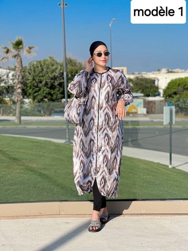 ⁦بوركيني للمحجبات توب باش+سيكليزم جودة عالية⁩ - الصورة ⁦3⁩