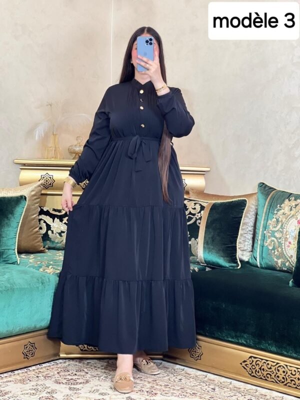 ⁦كسوة نسائية من ثوب كريب⁩ - الصورة ⁦6⁩